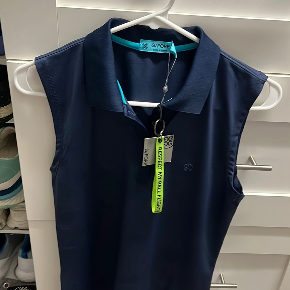 Womens golf G-Fore sleeveless Dri-fit